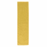 Premium Terry Velour fitnes Towel, 12 x44  Yellow
