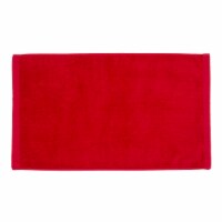 Premium Velour Hand Face Sports Towel 16 x26  Red
