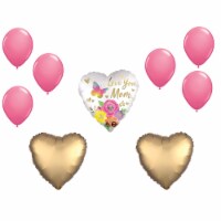 LOONBALLOON Mother's Day Theme Balloon Set,  6x Latex Balloons