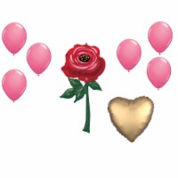 LOONBALLOON Mother's Day Theme Balloon Set, 62 Inch  6x Latex Balloons