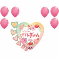 LOONBALLOON Mother's Day Theme Balloon Set, 24 Inch  6x Latex Balloons