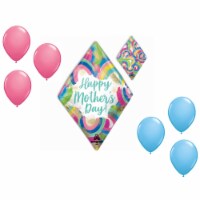 LOONBALLOON Mother's Day Theme Balloon Set, 25 Inch  6x Latex Balloons