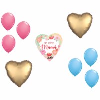 LOONBALLOON Mother's Day Theme Balloon Set,6x Latex Balloons