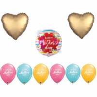 LOONBALLOON Mother's Day Theme Balloon Set, 28 Inch 6x Latex Balloons