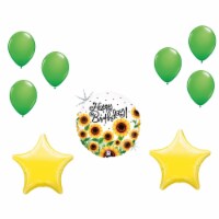 Birthday Theme Balloon Set, 18 inch 6x pcs latex