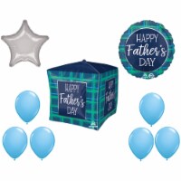 LOONBALLON Father's Day Theme Balloon Set, 15 Inch