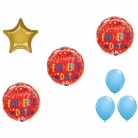 LOONBALLON Father's Day Theme Balloon Set, 3x Latex Balloons