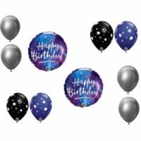 LOONBALLOON Space, Alien, Rocket Theme Balloon Set8x latex balllons
