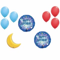 LOONBALLOON Space, Alien, Rocket Theme Balloon Set, 2x Birthday