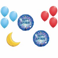 LOONBALLOON Space, Alien, Rocket Theme Balloon Set, 2x Birthday
