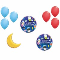 LOONBALLOON Space, Alien, Rocket Theme Balloon Set, 2x Birthday