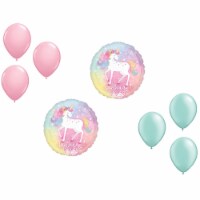 LOONBALLOON Unicron Theme Balloon Set, 2x Birthday