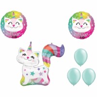 LOONBALLOON Unicorn Theme Balloon Set, 31 Inch