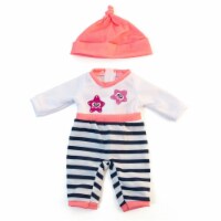 Miniland Cold Weather Salmon Pajamas 12 5/8”