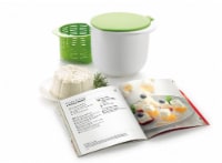 Lekue Cheese Maker Kit with Recipe Book - White