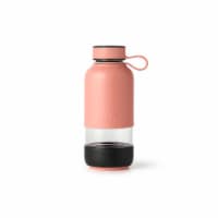 Lekue Bottle To Go Reusable Water Bottle, 20 ounce, Coral