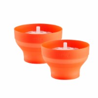 Lekue Mini Microwave Popcorn Maker, Set of 2