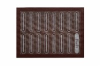 Lekue Non-Stick Silicone Microperforated Baking Mat, 16 x 12 Inches, Black
