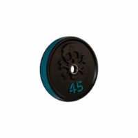 TRIBE WOD 45 LB Bumper Plates Weight Set