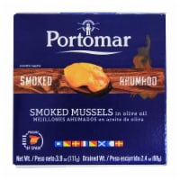 Portomar Smoked Mussels in Olive OIl Perspective: Main
