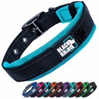 Black Rhino Sport Blue/Bl Small Comfort Collar Padded Dog Collar