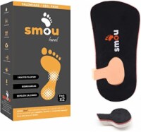 Long Heel Pad - Short Insole for Plantar Fasciitis - Men Size 10.5-12 US/Women Size 12.5-14