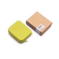 Outlery Silicone Pouch (Fresh Lime) - Protect & Transport Foldable Cutlery Set