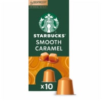Starbucks By Nespresso Original Line Pods Flavored Roast Coffee Smooth Caramel 100% Arabica Perspective: Main