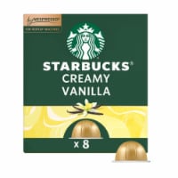 Starbucks Coffee Capsules for Nespresso Vertuo Machines Creamy Vanilla Light Roast