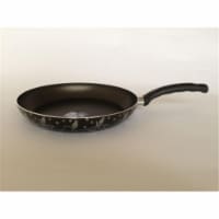 YBMHome  12.5 In. Omelet- Frying- Saute- Stir Fry Pan Skillet Black Design
