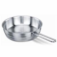 Korkmaz 8 in. Classic 18 by 10 Stainless Steel Deep Frying Stir Fry Pan