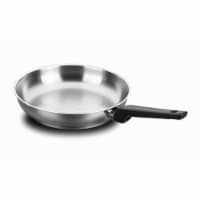 Korkmaz 10 in. Classic 18 by 10 Stainless Steel Deep Frying Stir Fry Pan