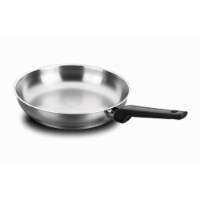 Korkmaz 10 in. Classic 18 by 10 Stainless Steel Deep Frying Stir Fry Pan