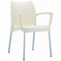 Dolce Resin Outdoor Armchair Beige