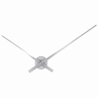 Hands Large Wall Clock, Slim Blades Made of Aluminum, Minimalist Design,Clear Time Visibility