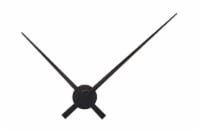 Hands Large Wall Clock, Slim Blades Made of Aluminum, Minimalist Design,Clear Time Visibility
