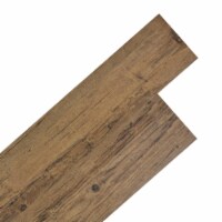 vidaXL Self-adhesive PVC Flooring Planks 54 ft² 0.08 Walnut Brown