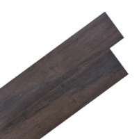 vidaXL Self-adhesive PVC Flooring Planks 54 ft² 0.08 Dark Brown
