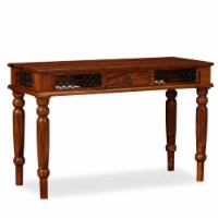 vidaXL Writing Table Solid Sheesham Wood 47.2 x19.7 x29.9