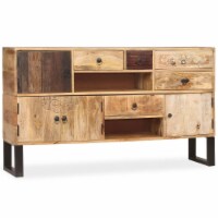 vidaXL Sideboard Solid Mango Wood 55.1 x11.8 x31.5