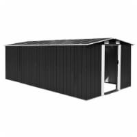 Vidaxl Garden Shed 101.2 X195.7 X70  Metal Anthracite