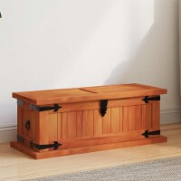 vidaXL Storage Chest 23.6 x9.8 x8.7 Solid Acacia Wood