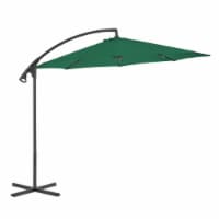 vidaXL Cantilever Umbrella with Steel Pole 118.1 Green