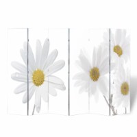 vidaXL Folding Room Divider 85.4 x66.9  Flower