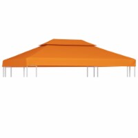 vidaXL Gazebo Cover Canopy Replacement 9.14 oz/yd² Orange 10'x13'