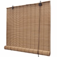 Brown Bamboo Roller Blinds 31.5 x 63