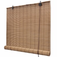 Brown Bamboo Roller Blinds 47.2  x 86.6