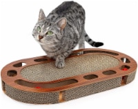 Pfotenolymp Cat Playground: Interactive Toy/Scratching Board