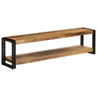vidaXL TV Stand 59.1 x11.8 x15.7 Solid Wood Mango