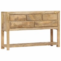 vidaXL Sideboard 47.2 x11.8 x29.5 Solid Mango Wood